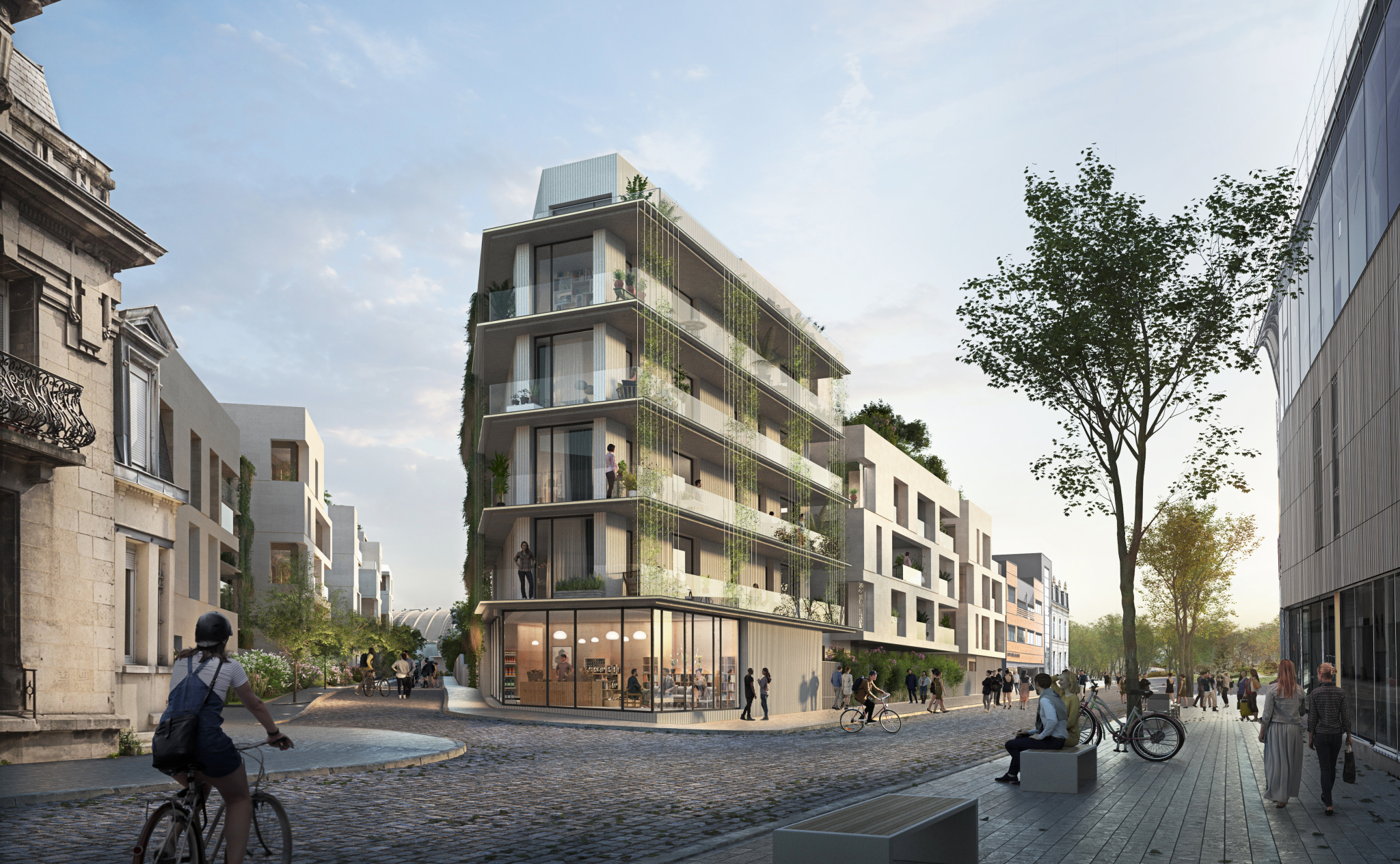 Agence Immobilière Dker Immobilier - Programme neuf Appartement à Reims - Les Promenades d'Olène