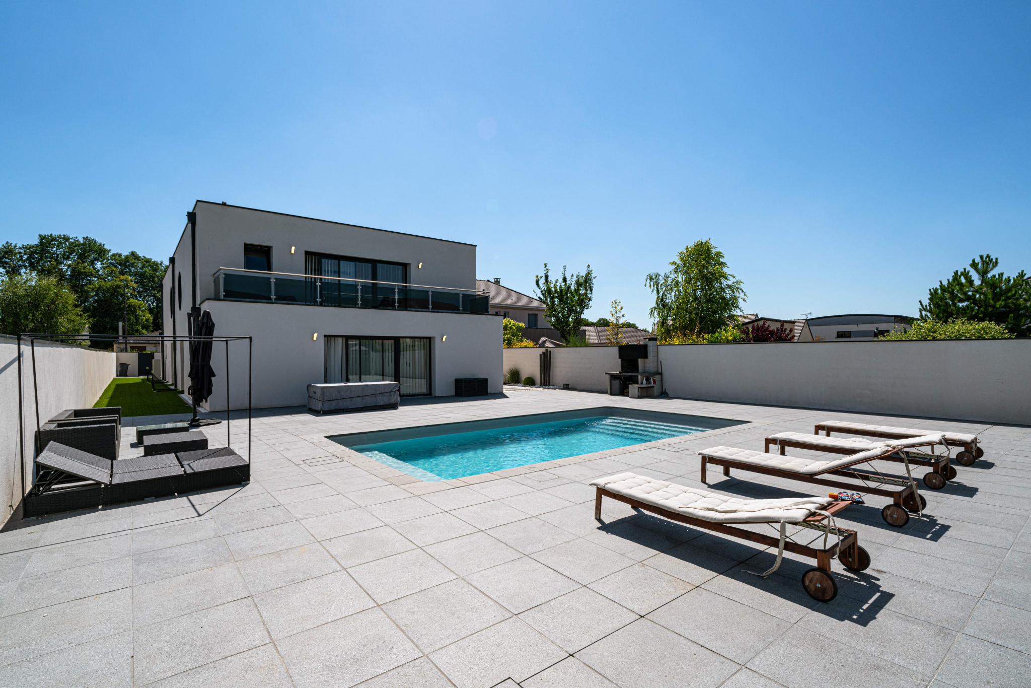 Agence Immobilière Dker Immobilier - Vente Maison à Isles sur suippe -  Maison contemporaine d'architecte à 20km de Reims